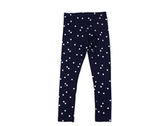 Name It dark sapphire glitter dots leggings